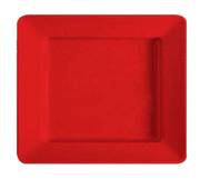 G.E.T. Red Sensation 12" x 10" Red Rectangular Melamine Plate | Model No. ML-11-RSP