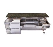 Perlick PTE68-C Underbar Combo Sink
