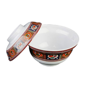 Thunder Group 3201TP 5 3/4" Noodle Bowl, Peacock (Lid Sold Separately) 20 oz. | Case of 12
