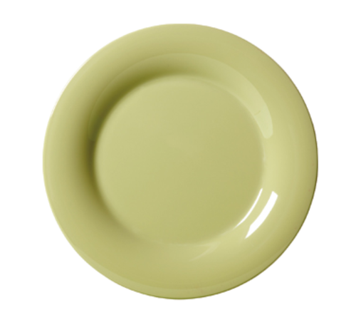 G.E.T. WP-9-AV Diamond Harvest 9" Avocado Melamine Plate | Case of 24