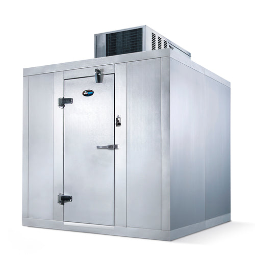 AmeriKooler QC080872**NBSC 8' x 8' x 7' -2" Indoor Floorless Walk-In Cooler w/ Top Mount Compressor