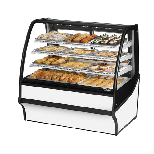 True Mfg. TDM-DC-48-GE/GE-B-W Non-Refrigerated Bakery Case