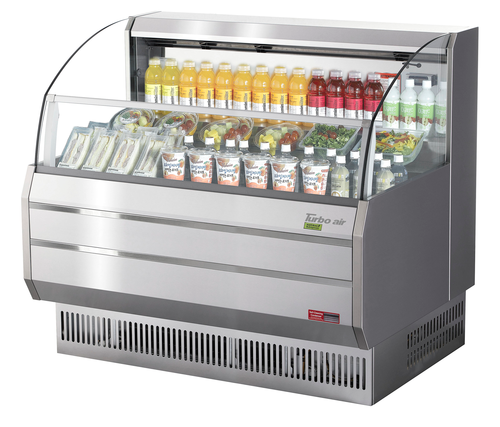 Turbo Air TOM-50SW(B)-N Open Air Merchandiser
