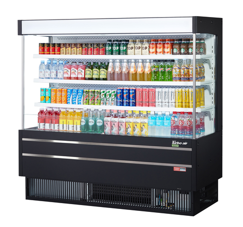 Turbo Air TOM-60MSEW(B)-N Open Air Merchandiser