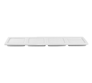 International Tableware FA-440 11-1/4" x 3-1/4" x 1/4"H Tray | Case of 12