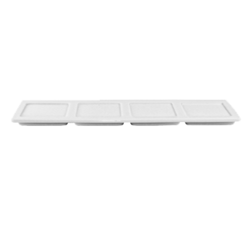 International Tableware FA-440 11-1/4" x 3-1/4" x 1/4"H Tray | Case of 12