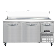Continental Refrigerator PA68N Refrigerated Counter, Pizza Prep Table