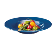 G.E.T. B-1611-TB Texas Blue 11-1/4" 16 oz. Blue Melamine Bowl | Case of 12