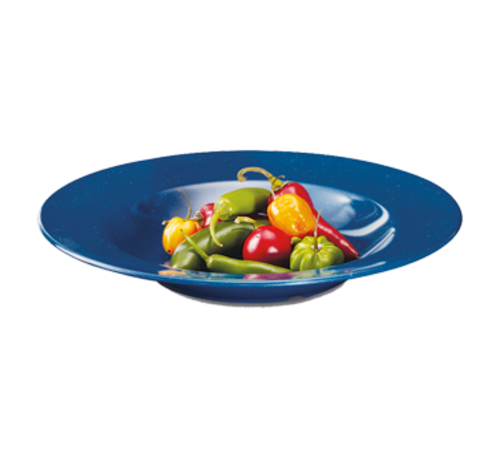 G.E.T. B-1611-TB Texas Blue 11-1/4" 16 oz. Blue Melamine Bowl | Case of 12