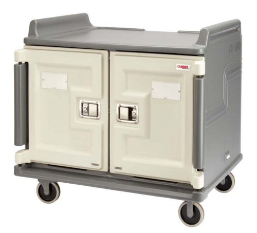 Cambro MDC1520S20 Low Profile Insulated Meal Delivery Cart | 20-Tray (15" x 20")
