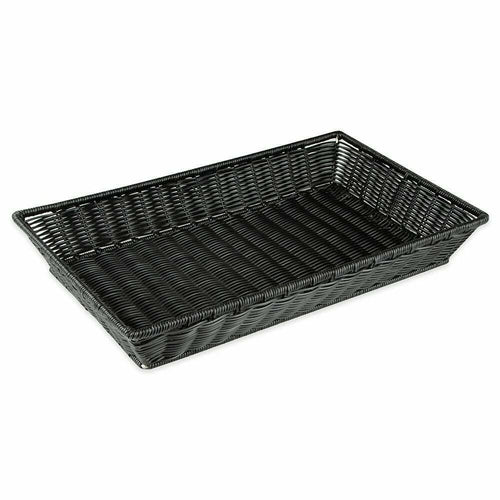 G.E.T. WB-1552 21 x 12-3/4" Rectangle Polyweave Basket