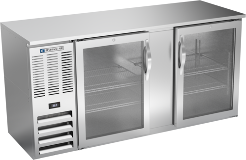 Beverage Air BBN68HC-G-B Back Bar Cooler