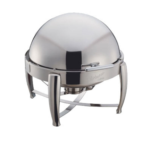 Winco 103B Virtuoso 6 Qt. Full Size Round Chafer