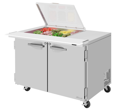 Turbo Air PST-48-12M-N-FCL Mega Top Sandwich / Salad Prep Table