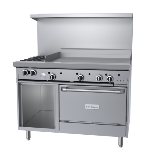 Garland U48-2G36RS Range, 48" Restaurant, Gas