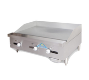 Comstock-Castle FHP60-60T 60" Thermostatic Countertop Gas Griddle | 125,000 BTU