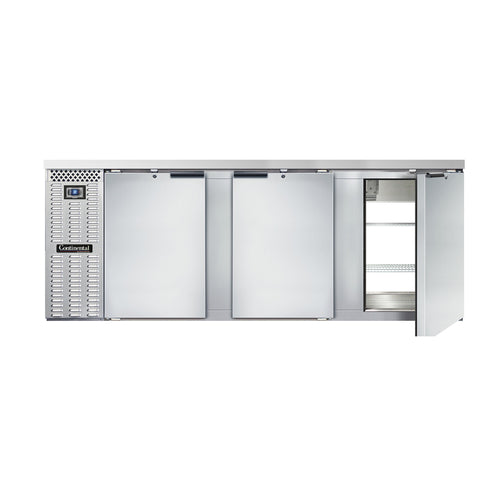 Continental Refrigerator BB90SNPT Back Bar Cabinet, Refrigerated, Pass-Thru