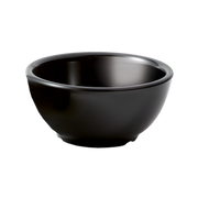 G.E.T. B-525-BK Black Elegance 5-1/4" 16 oz. Black Melamine Bowl | Case of 24
