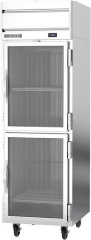 Beverage Air HFP1HC-1HG 26" 2 Glass Door Top Mount Reach-In Freezer | 21.06 Cu. Ft.