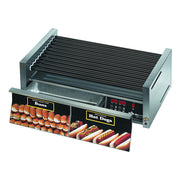 Star Grill-Max 50STBDE Electronic 50 Hot Dog Roller Grill w/ 48 Bun Drawer | StalTek Rollers