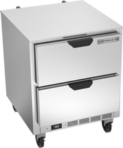 Beverage Air UCFD27AHC-2 27" 2 Drawer Undercounter Freezer | 5.99 Cu. Ft.