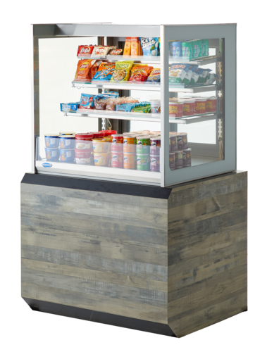 Federal Industries ITDSS4834F Display Case, Non-Refrigerated Countertop