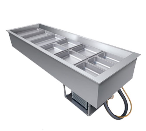 Hatco CWB-2-120-QS 2-Pan Drop-In Cold Food Well | 1/4 HP
