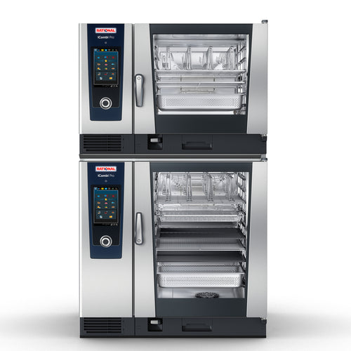 RATIONAL ICP 6-FULL ON 10-FULL E 208/240V 3 PH-QS Combi Oven