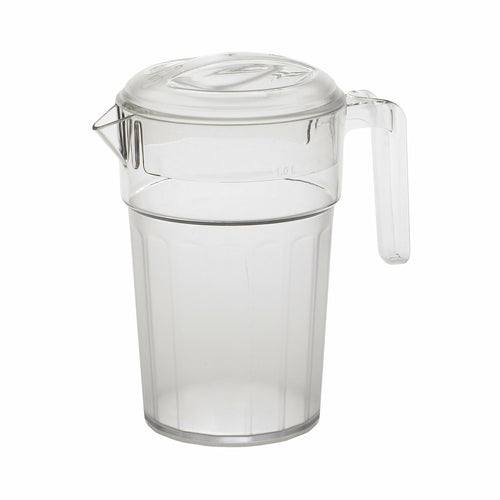 Cambro PC34CW135 Camwear 34 oz. Plastic Pitcher w/ Lid