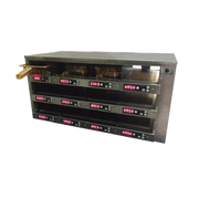 Carter-Hoffmann M343S-2T 33" Single Sided Modular Heated Holding Cabinet | (12) 1/3 Size Pan Capacity