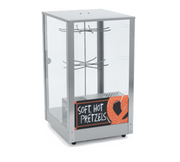 Nemco 6403 15" 2 Tier Rotating Heated Pretzel Merchandiser