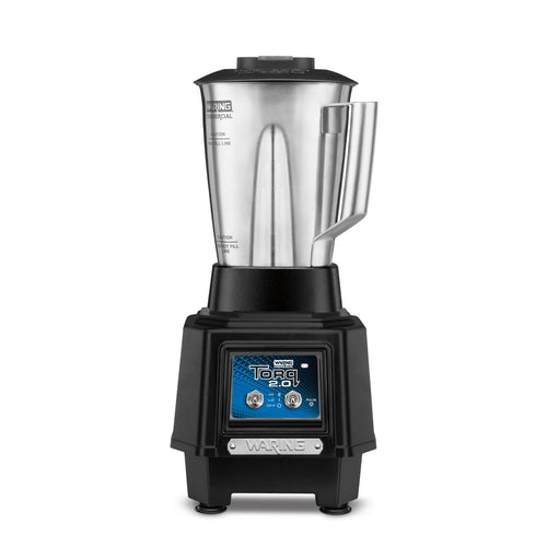 Waring TBB145S4 48 oz. 2-Speed Commercial Blender - Stainless Steel Container | 2 HP
