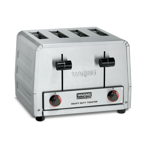 Waring WCT800RC 4 Slot Pop-Up Toaster | 300 Slices/hr