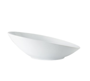 G.E.T. San Michele 20" 2.5 qt. White Oval Serving Bowl | Model No. B-798-W
