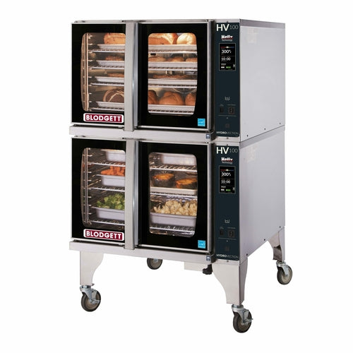 Blodgett HVH-100E DBL HydroVection Double Full Size Electric Convection Oven | 30kW