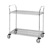 Metro MW603 2 Wire Shelves Utility Cart | 375 lb. Capacity
