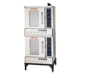 Blodgett DFG-50 DBL Double Deck Half Size Gas Convection Oven | 55,000 BTU