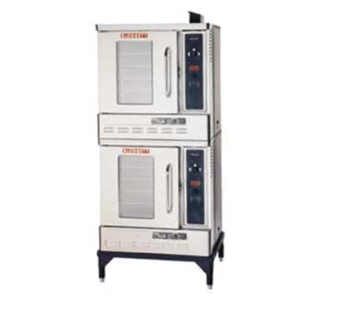 Blodgett DFG-50 DBL Double Deck Half Size Gas Convection Oven | 55,000 BTU