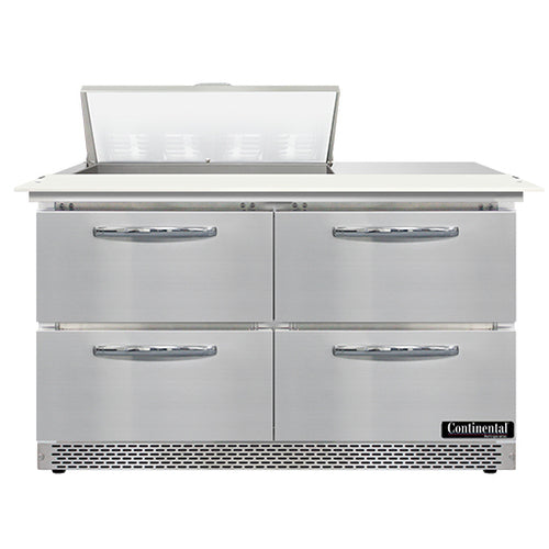Continental Refrigerator SW48N8C-FB-D Refrigerated Counter, Sandwich / Salad Unit