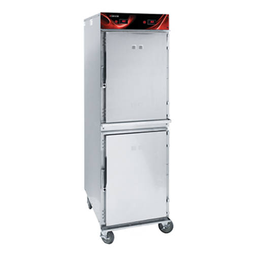 Cres Cor 1000HHSS2DX Insulated Mobile Radiant Hot Cabinet | 16 Pan Capacity