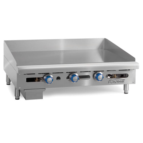 Imperial Range ITG-48 48" Gas Griddle w/ 1" Polished Plate | 120,000 BTU