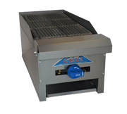 Comstock-Castle ELB18 18" Manual Countertop Gas Lava Rock Charbroiler | 36,000 BTU