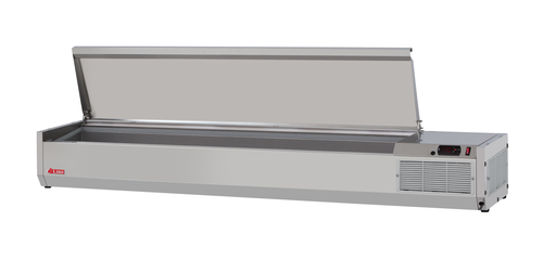 Turbo Air CTST-1800-N Refrigerated Countertop Pan Rail