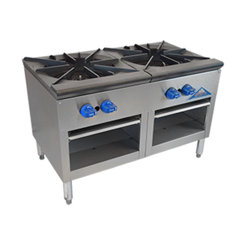 Comstock-Castle CSP36 36" Gas Stock Pot Range | 220,000 BTU