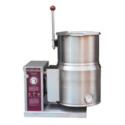 Crown Steam EC-10TWL Electric Solid State Countertop Tilting Kettle | 10 Gal. Capacity