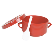 Thunder Group T-334 Plastic Rice Container w/ Lid and Scoop