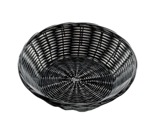 Tablecraft 2475 8.5" Round Handwoven Bread Basket | Multiple Color Options