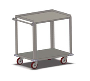 Carter-Hoffmann (Middleby) UC2S2433 Cart, Utility/Bussing