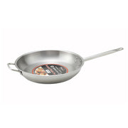 Winco SSFP-14 14" Stainless Steel Fry Pan