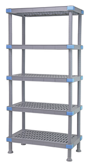 Quantum QP247274VS-5 Shelving Unit, All Plastic